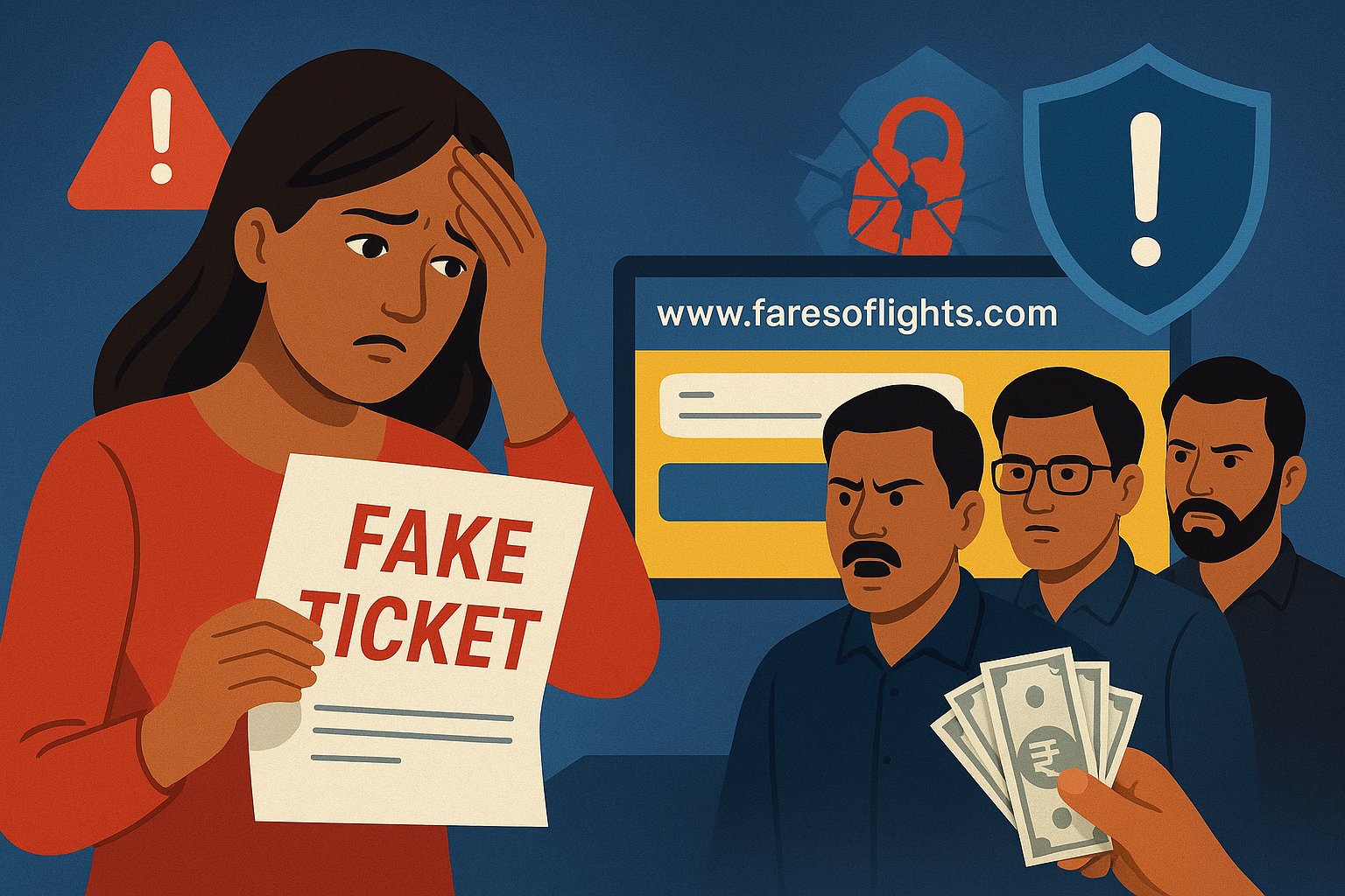 फरीदाबाद: वेबसाइट किराये पर ली, फिर शुरू किया एयर टिकट बुकिंग के नाम पर फर्जीवाड़ा